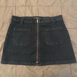 Madewell Jean Skirt